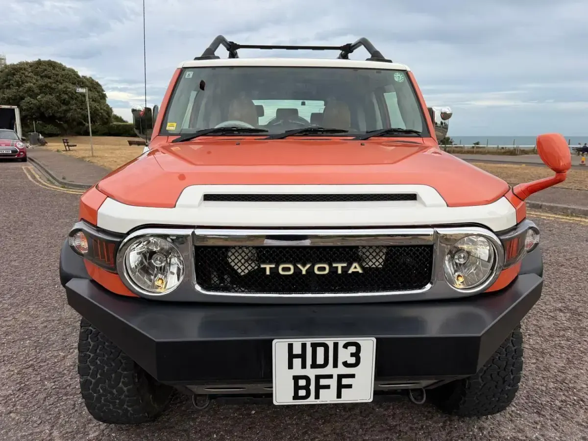 Used Toyota FJ 2025 Orange SUV