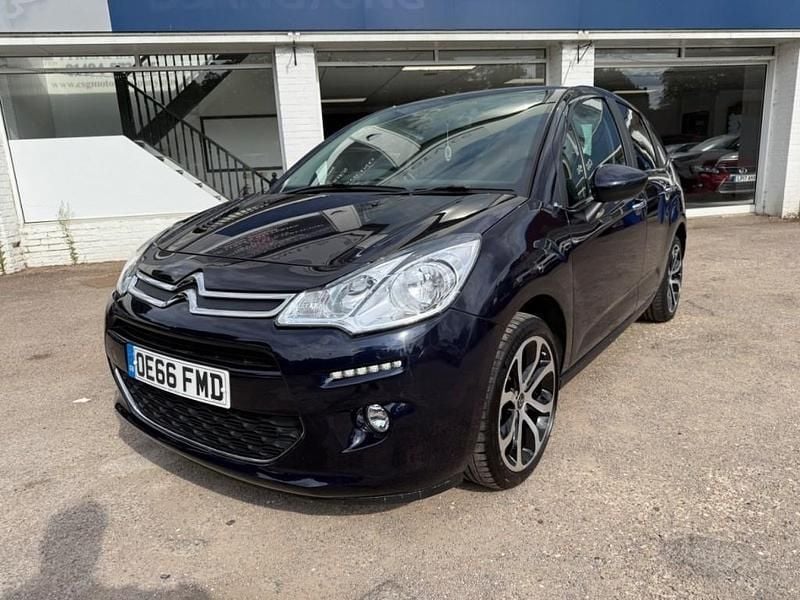 Blue Used 2016 Citroën C3 Platinum Hatchback | £7,990 (Fair price) - Image 1/4