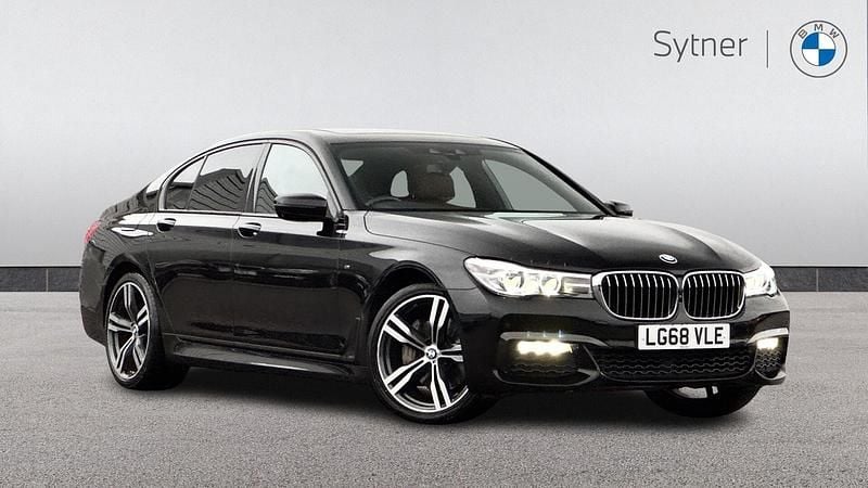 Black Used 2018 BMW 740 M Sport Sedan | £33,000 (A bit pricey) - Image 1/4