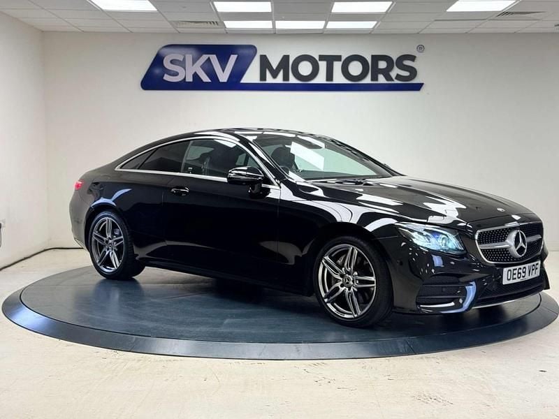 Black Used 2019 Mercedes E220 AMG line Coupe | £18,995 (Good price) - Image 1/4