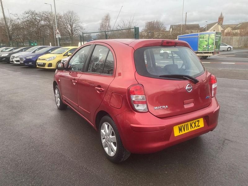 Used Nissan Micra Acenta 2011 Red Hatchback