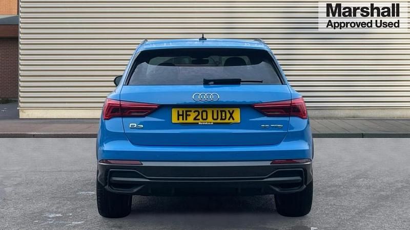 Used Audi Q3 S-Line 150 HP (110 kW) 2020 Blue SUV