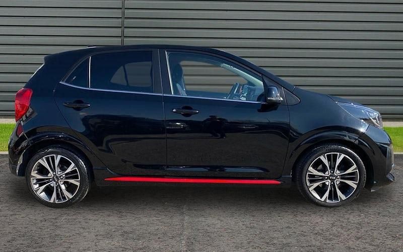 Used Kia Picanto GT-Line 101 HP (74 kW) 2021 Black Hatchback