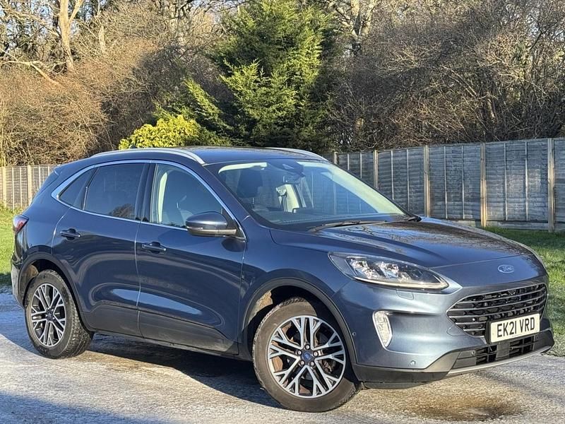 Blue Used 2021 Ford Kuga Titanium SUV | £13,290 (Good price) - Image 1/3