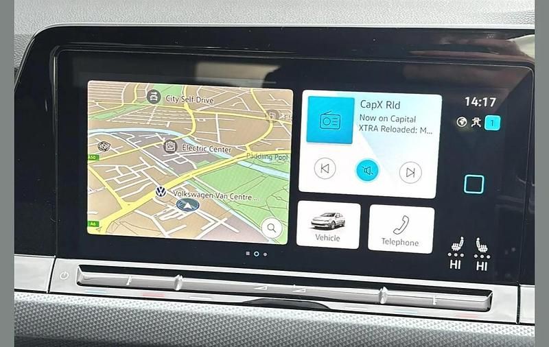 Used VW Golf VIII Active 108 HP (79 kW) 2022 Blue Hatchback