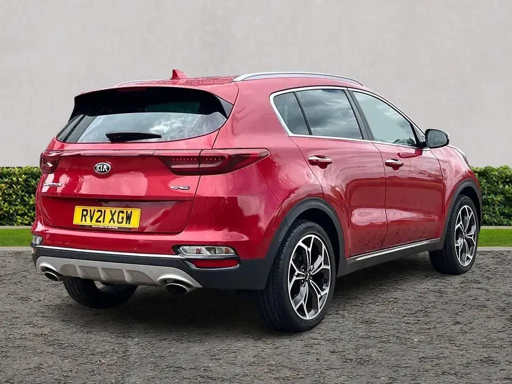 Used Kia Sportage GT-Line 2021 Red SUV