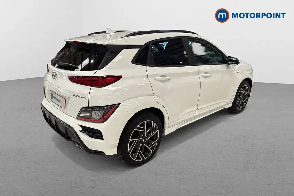 Used Hyundai Kona N Line 120 HP (88 kW) 2021 White SUV