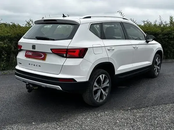 Używany Seat Ateca Ecomotive 115 KM (84 kW) 2018 Biały SUV