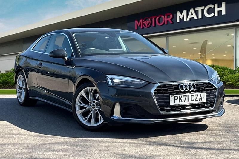 Used Audi A5 Sport 245 HP (180 kW) 2021 Grey Coupe