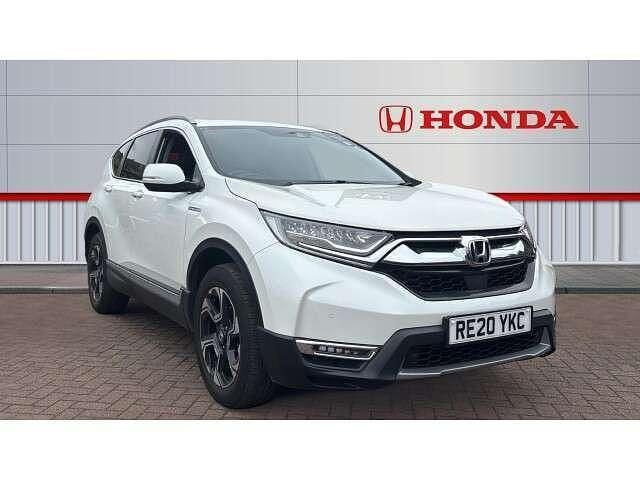 White Used 2020 Honda CR-V Hybrid SUV | £23,954 (A bit pricey) - Image 1/4