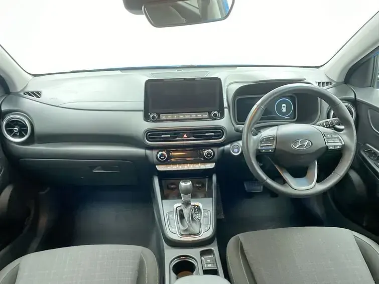 Used Hyundai Kona Premium 141 HP (103 kW) 2021 Blue SUV