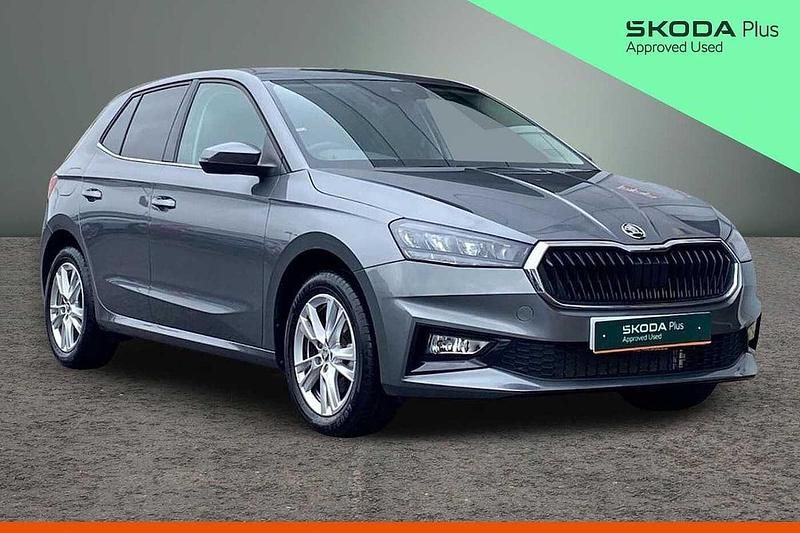 Used Skoda Fabia SE L 85 HP (62 kW) 2024 Graphite grey metallic Hatchback