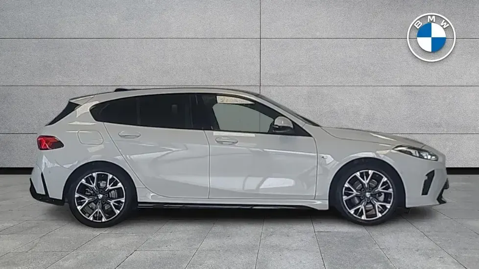 Used BMW 120 M Sport 168 HP (123 kW) 2025 White Hatchback