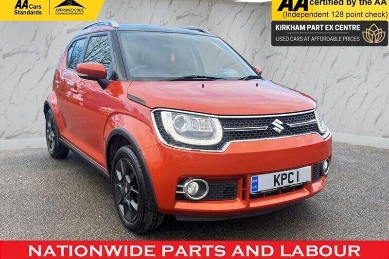 Orange Used 2017 Suzuki Ignis SZ5 Hatchback | £5,295 (Fair price) - Image 1/1