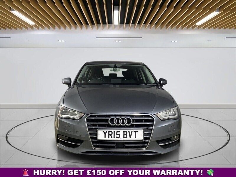 Grey Used 2015 Audi A3 Sportback Design Hatchback | £10,949 (Good price) - Image 1/3