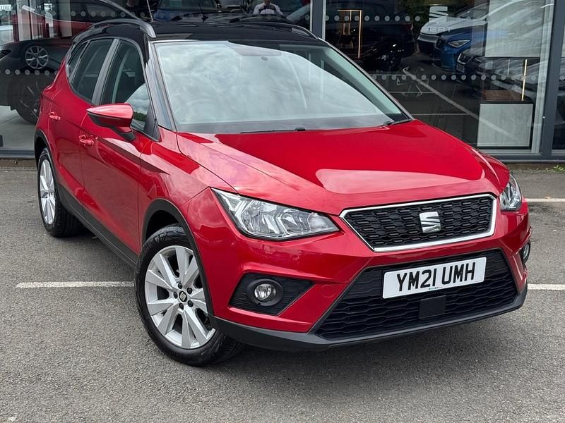 Red Used 2021 Seat Arona SE Technology SUV | £12,495 (Fair price) - Image 1/4