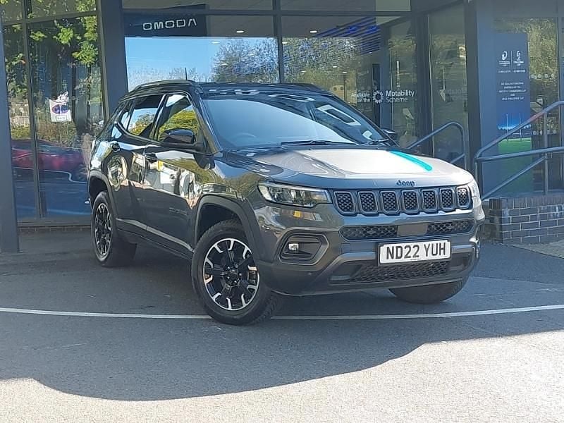 Grey Used 2022 Jeep Compass Trailhawk SUV | £18,698 (Fair price) - Image 1/4