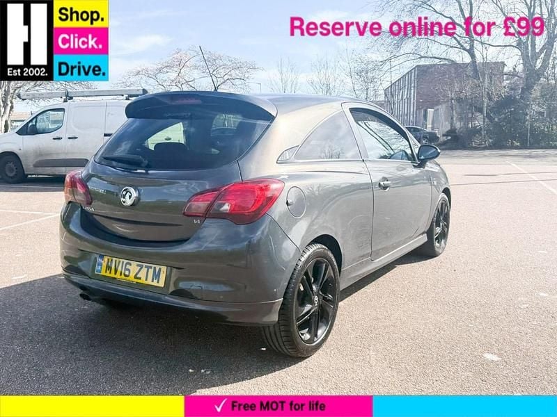 Usado Vauxhall Corsa Edition 75 HP (55 kW) 2016 Cinzento Citadino