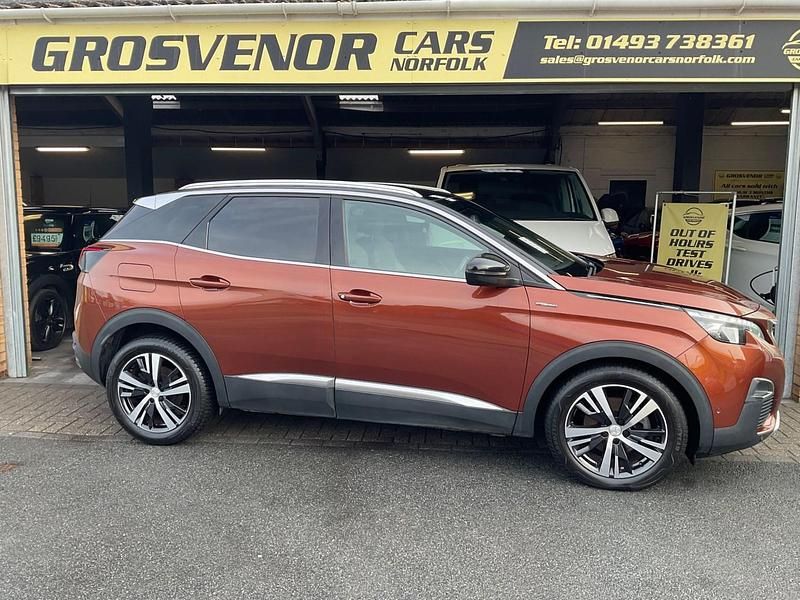 Used Peugeot 3008 GT-line 130 HP (95 kW) 2019 Bronze Hatchback