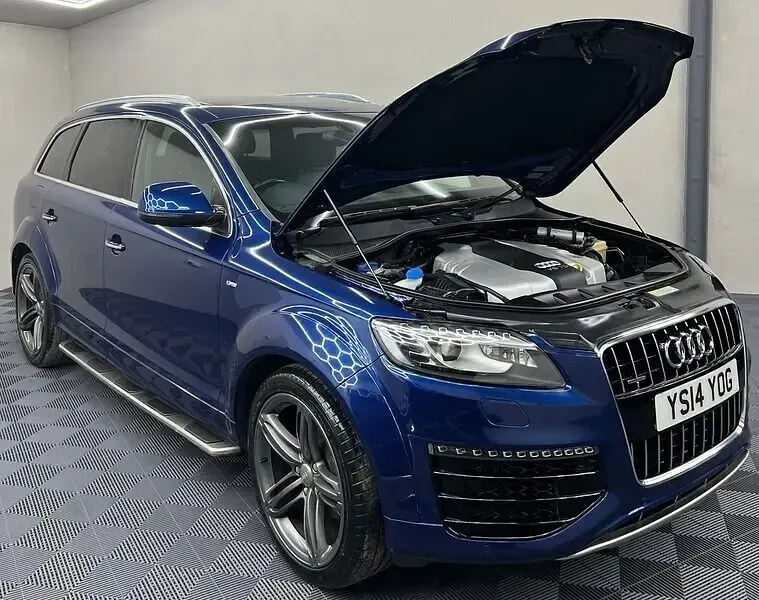 Used Audi Q7 S-Line 2018 Blue SUV