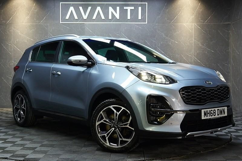 Used Kia Sportage GT-Line 134 HP (98 kW) 2019 Silver SUV