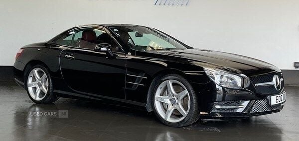 Black Used 2014 Mercedes SL350 Cabriolet | £19,995 (Fair price) - Image 1/4