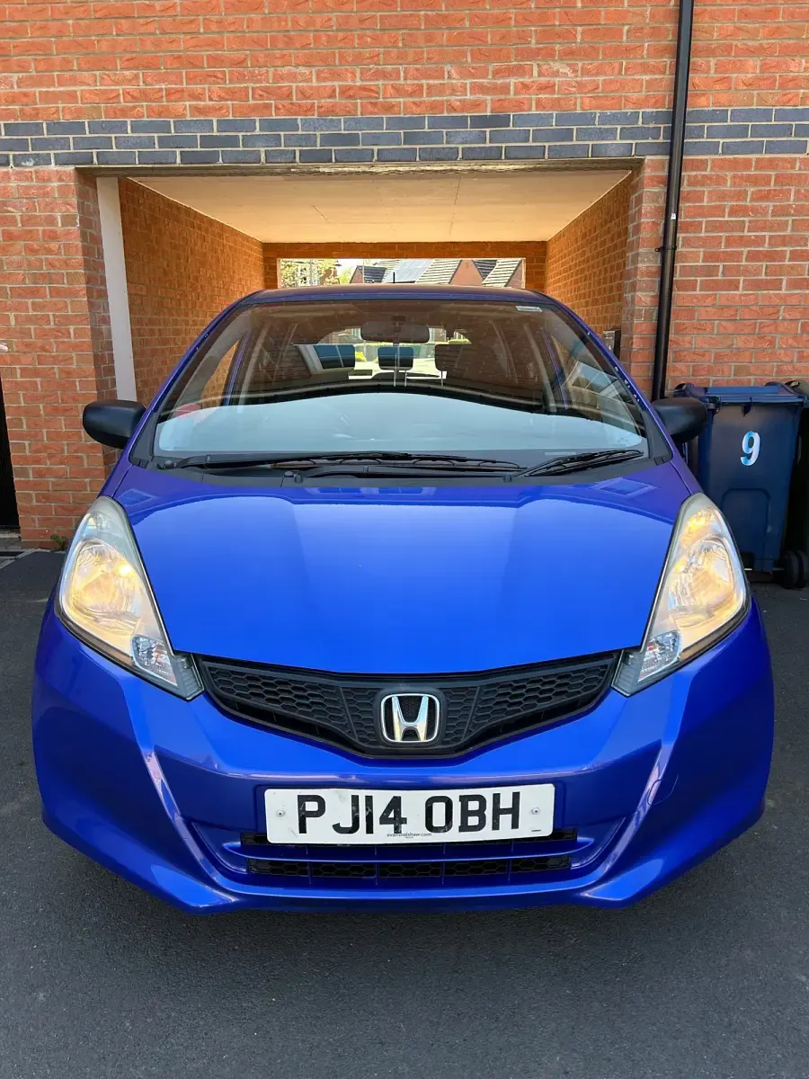 Begagnad Honda Jazz S 90 HK (66 kW) 2014 Blå Halvkombi