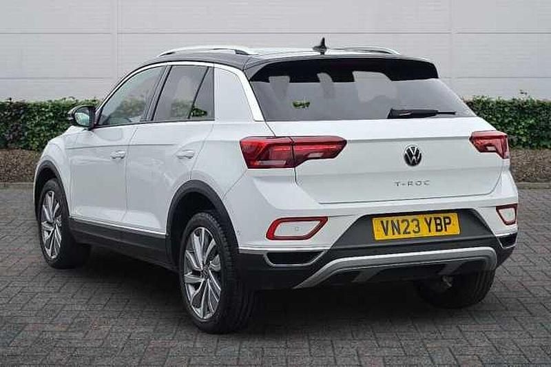 Used VW T-Roc Style 150 HP (110 kW) 2023 White SUV