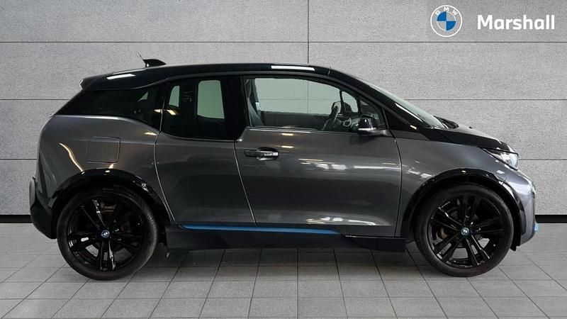 Used BMW i3 Comfort Edition 135 kW (184 HP) 2021 Mineral grey with highlight bmw i blue Hatchback
