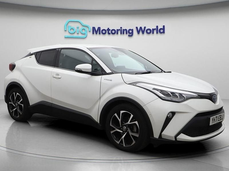 White Used 2021 Toyota C-HR Design SUV | £19,800 (Fair price) - Image 1/4