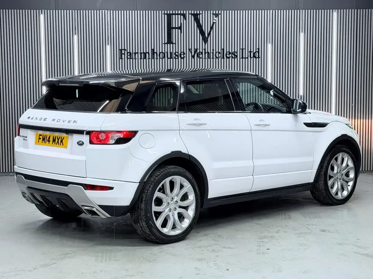 Used Land Rover Range Rover evoque Dynamic 2014 White SUV