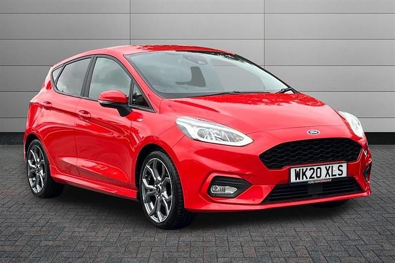 Race red Used 2020 Ford Fiesta ST-Line Hatchback | £10,495 (Fair price) - Image 1/2