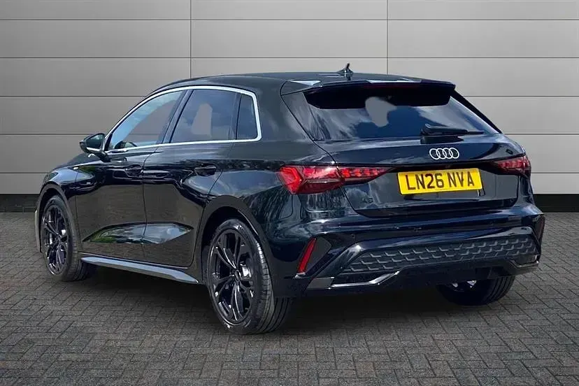 New Audi A3 S-Line 116 HP (85 kW) 2026 Mythos black Hatchback