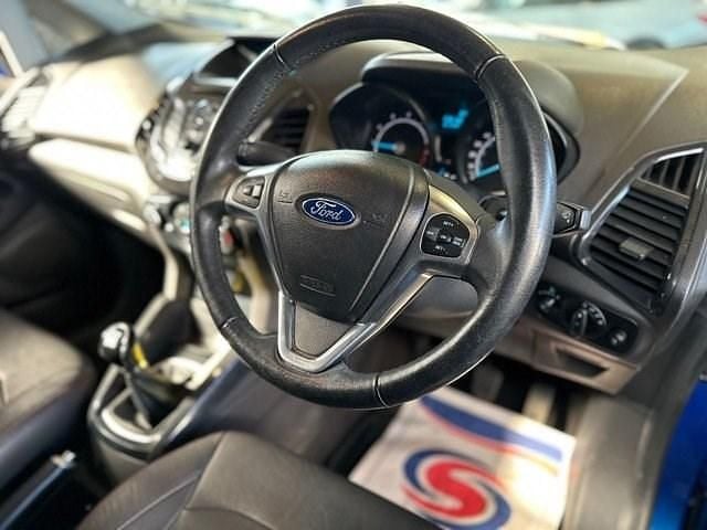 Used Ford Ecosport Titanium 125 HP (91 kW) 2014 Blue SUV