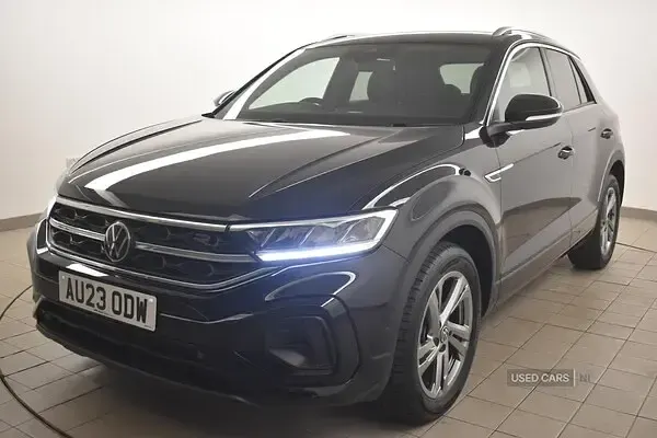 Used VW T-Roc R-line 150 HP (110 kW) 2023 Black SUV