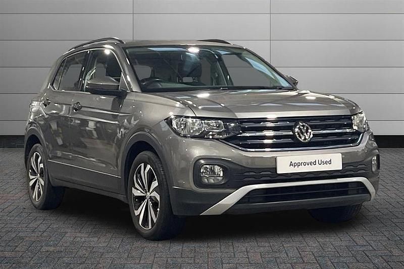 Used VW T-Cross SE 115 HP (84 kW) 2020 Limestone grey SUV