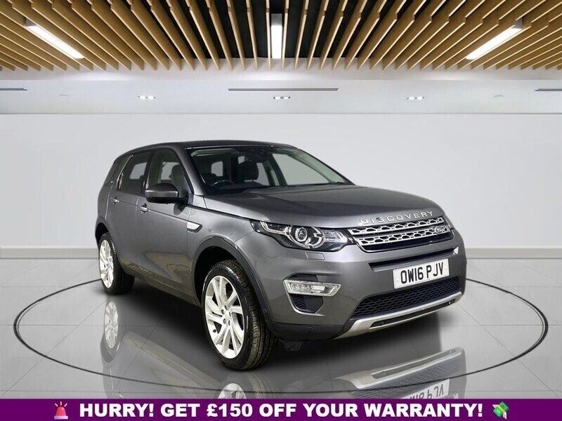 Grey Used 2016 Land Rover Discovery Sport HSE Luxury SUV | £11,749 (Good price) - Image 1/3