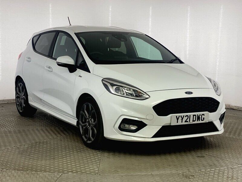 White Used 2021 Ford Fiesta ST-Line Hatchback | £11,995 (Fair price) - Image 1/4