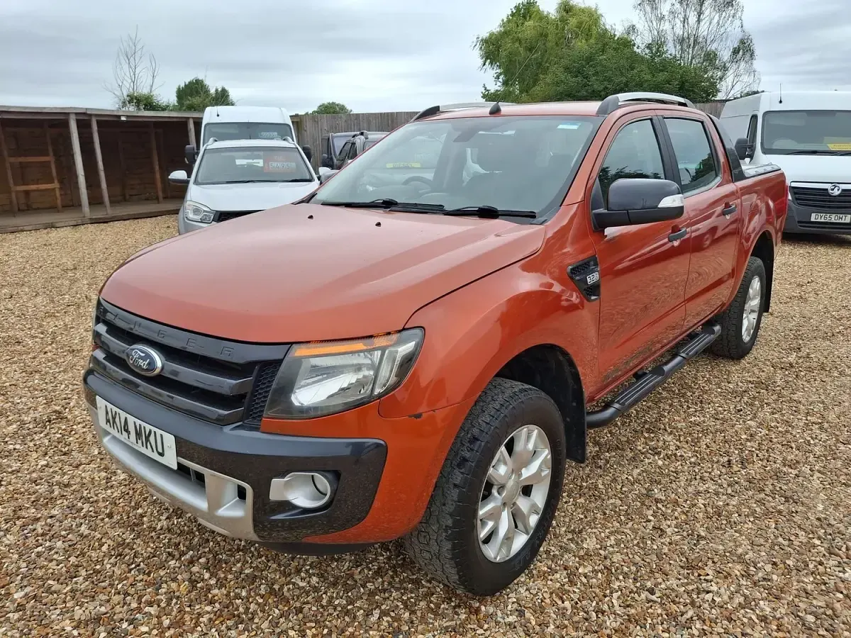 Used Ford Ranger Wildtrack 200 HP (147 kW) 2014 Orange Pickup