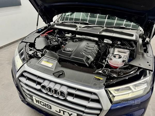 Used Audi Q5 S-Line 190 HP (139 kW) 2019 Blue SUV