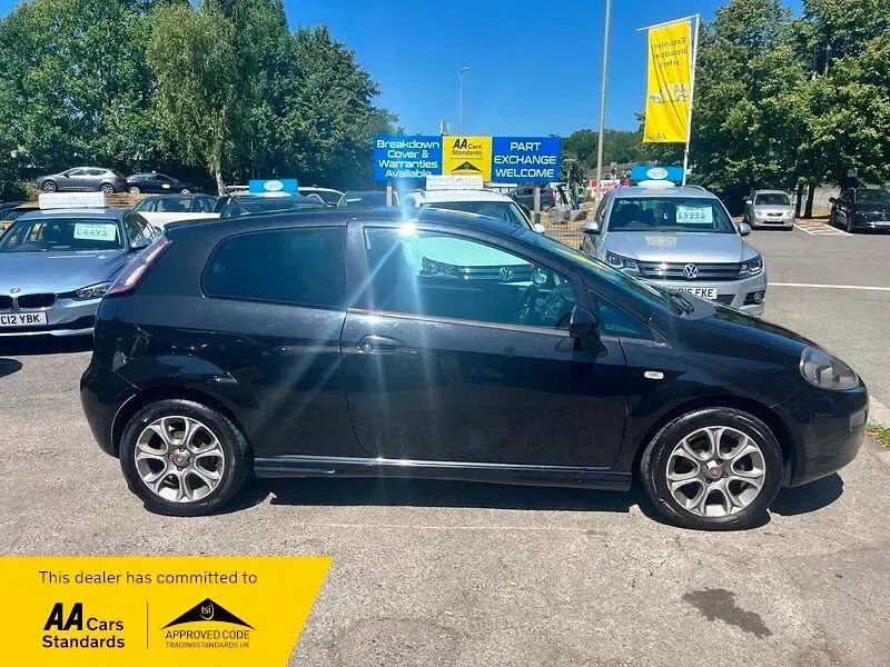Used Fiat Punto 2014 Black Hatchback