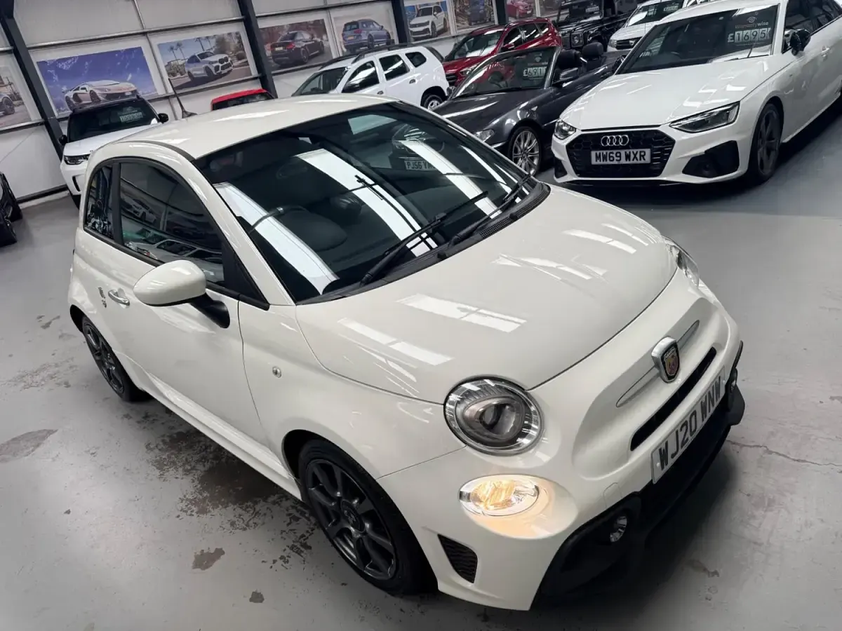 Used Abarth 595 2020 White Hatchback
