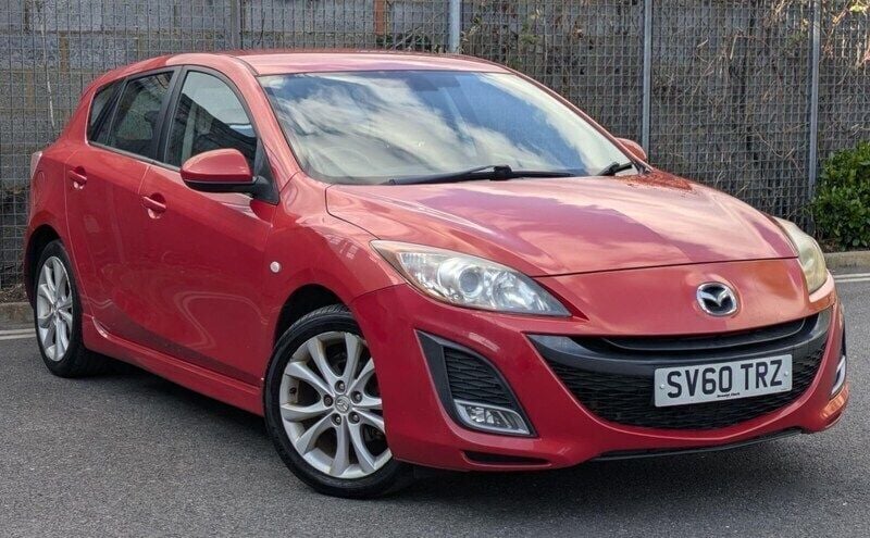 Red Used 2010 Mazda 3 Hatchback | £2,999 (Fair price) - Image 1/4
