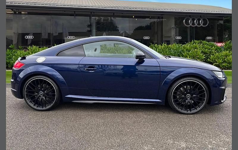 Used Audi TTS Black Edition 320 HP (235 kW) 2022 Blue Coupe