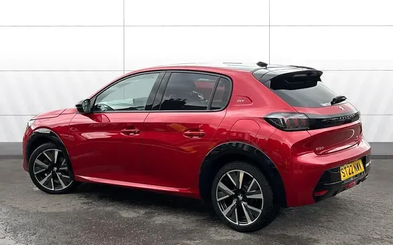 Used Peugeot 208 GTi 102 HP (75 kW) 2022 Red Hatchback