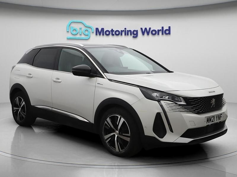 White Used 2021 Peugeot 3008 Premium Hatchback | £17,800 (Fair price) - Image 1/4
