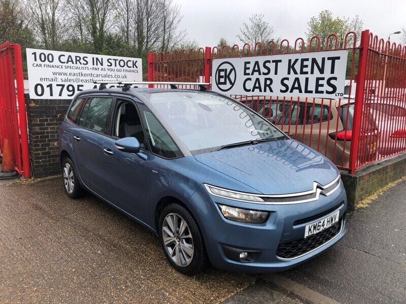 Blue Used 2014 Citroën Grand C4 Picasso Exclusive MPV | £4,495 (A bit pricey) - Image 1/4
