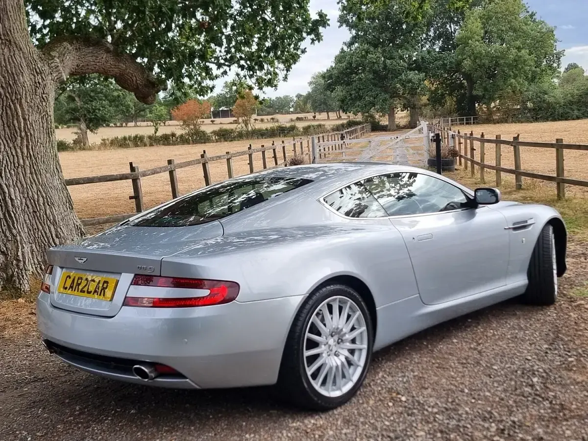 Used Aston Martin DB9 456 HP (335 kW) 2007 Silver Coupe