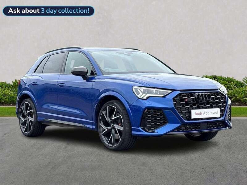 Blue Used 2020 Audi RS Q3 Advanced SUV | £46,514 (A bit pricey) - Image 1/4
