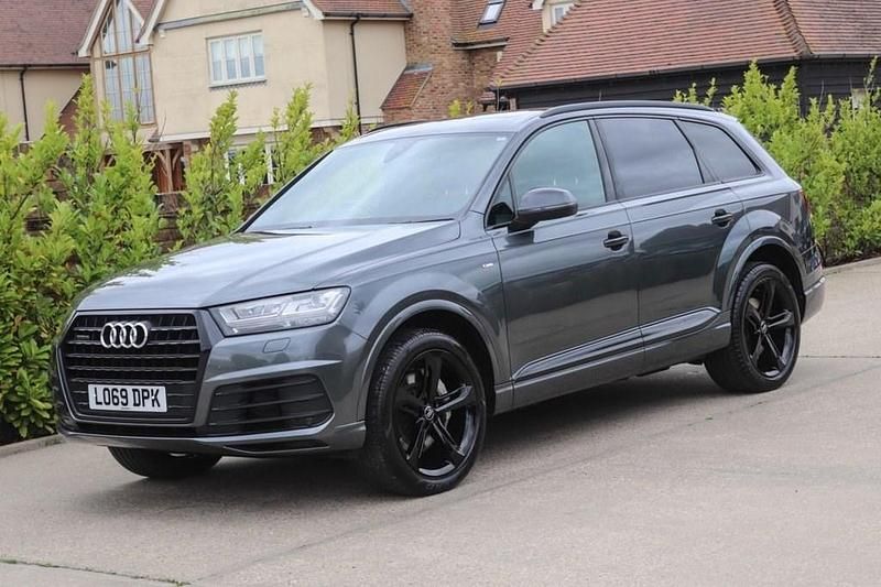 Used Audi Q7 Black Edition 286 HP (210 kW) 2019 Grey SUV